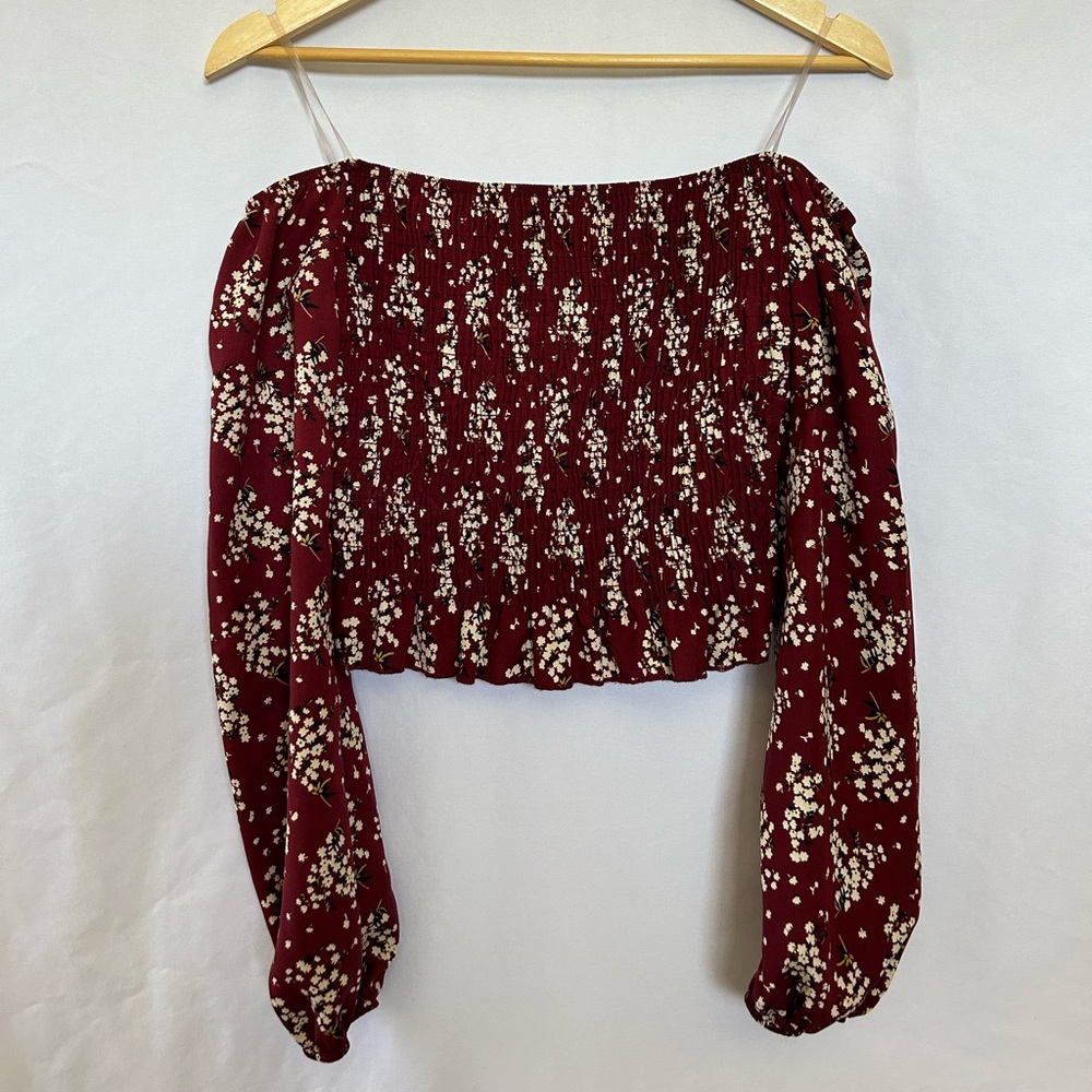 Floral Off the Shoulder